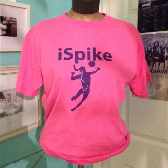 iSpike Neon Pink Tee - Picture 1 of 3
