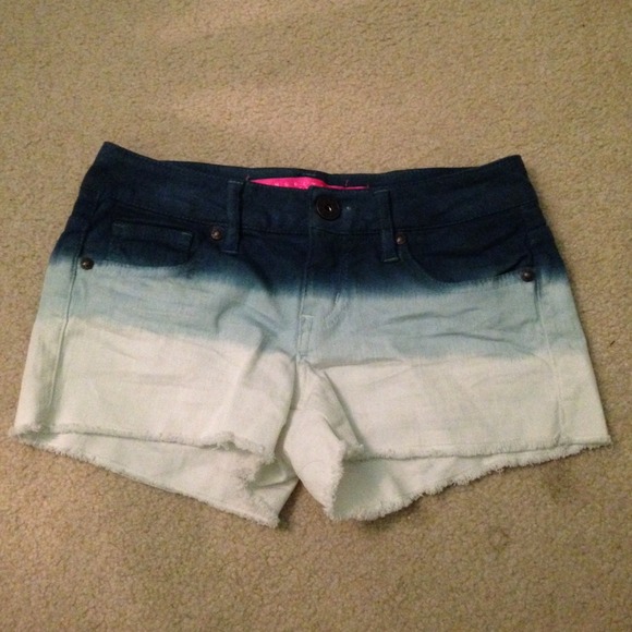 Blue Ombré Shorts - Picture 1 of 2