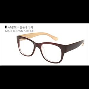 50% off Eyelucy Other - NWT Glasses Frames Brown Large ...