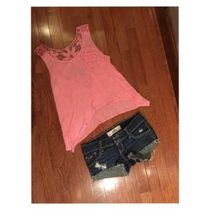 Hollister Destroyed Shorts