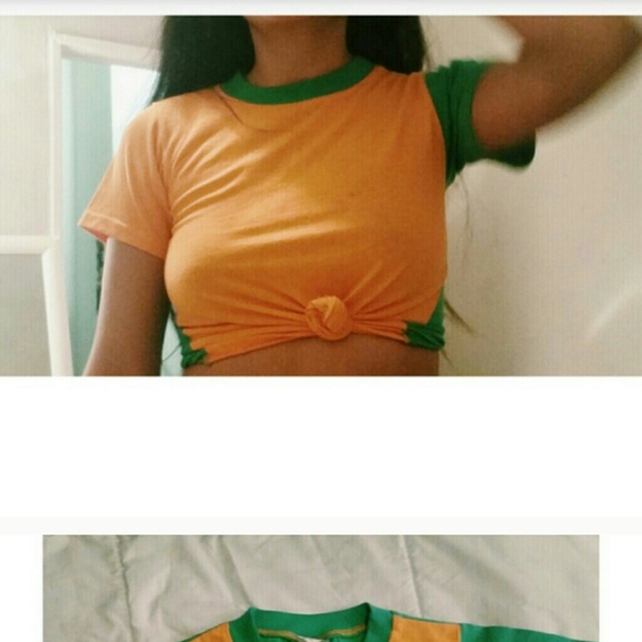 Double Colored Crop top