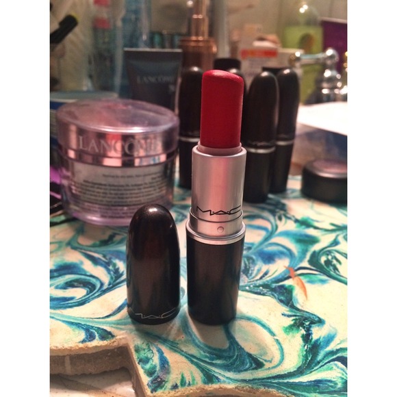 Matte russian red Mac lipstick