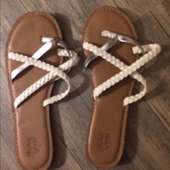 Braided sandals