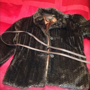Thick brown Damselle New York Coat