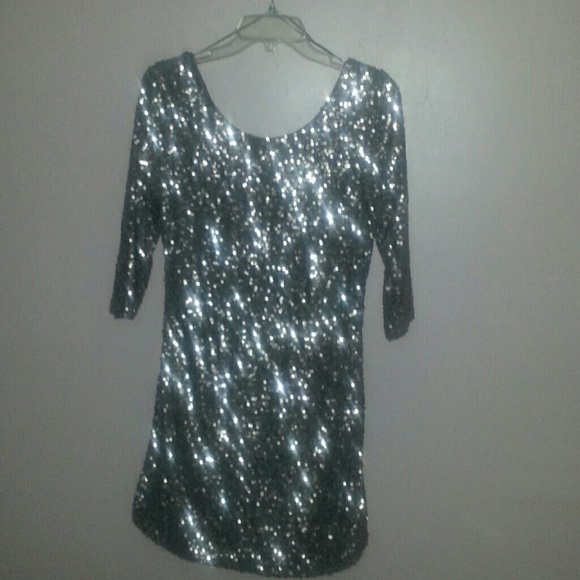 Sequin party dress.
