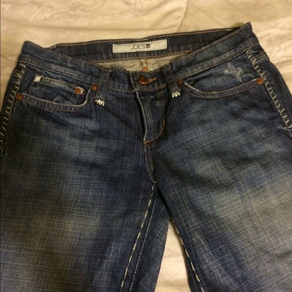 Joe's Jeans Faded With Cute Pocket Design