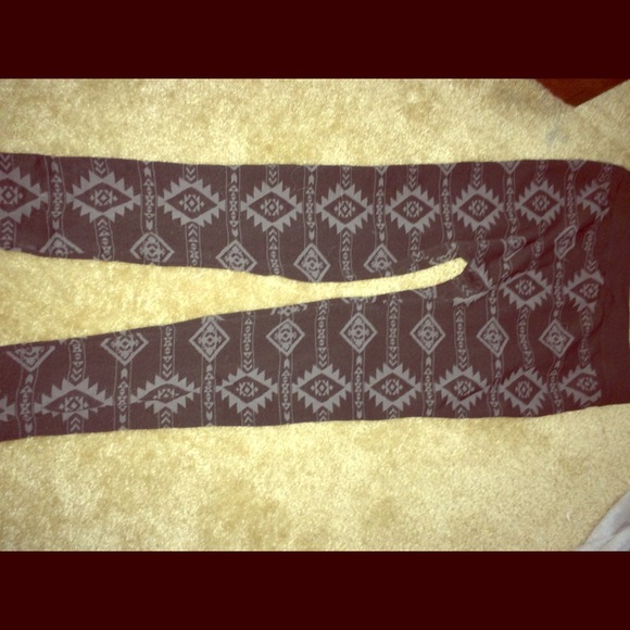 Urban outfitters tribal leggings