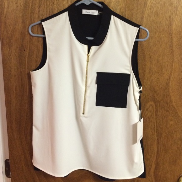 New w tags. Calvin Klein sleeveless top
