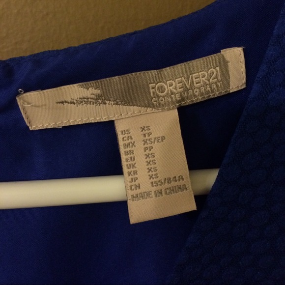 *SOLD in bundle. NWOT royal blue dress - Picture 2 of 4