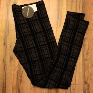 Velvet design leggings