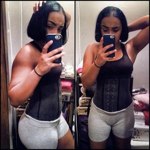 Black waist trainer