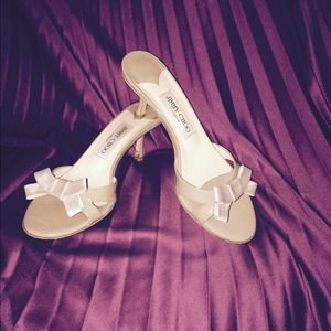 Jimmy choo tan shoes