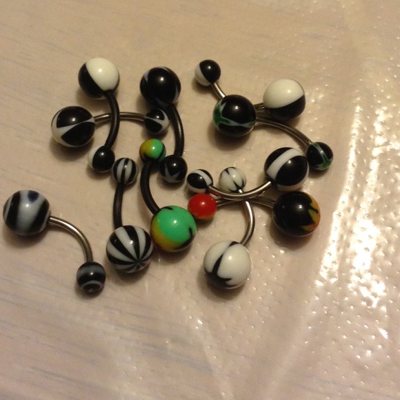 Belly button rings!! 3 for $10!