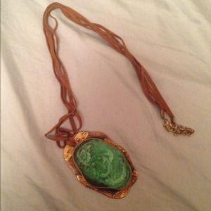 Long earthy necklace