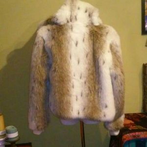 Beautiful faux fur coat!