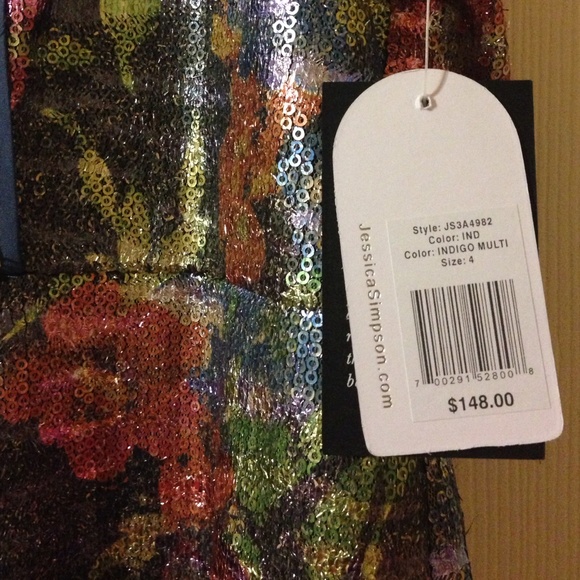 Nwt Jessica Simpson sequin dress no Trades - Picture 4 of 4