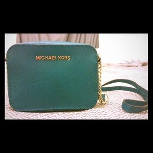 Michael Kors Jet Set crossbody - Teal