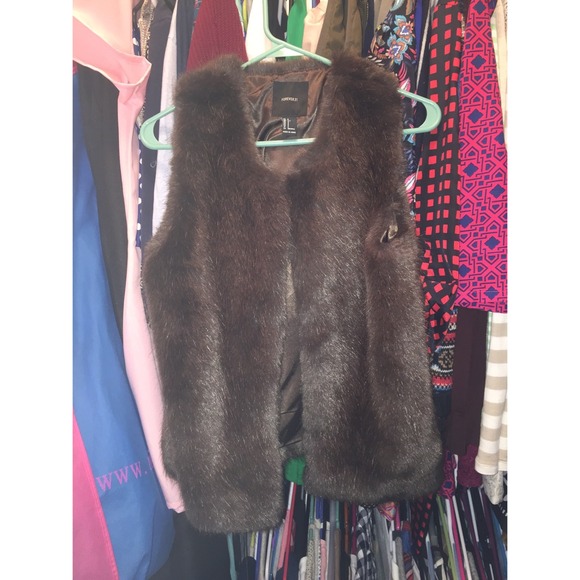 Forever21 fur vest