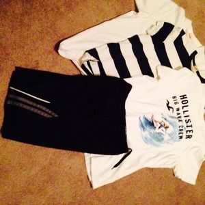 Youth shorts and t shirts
