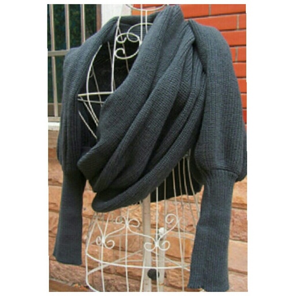 Sweater shawl
