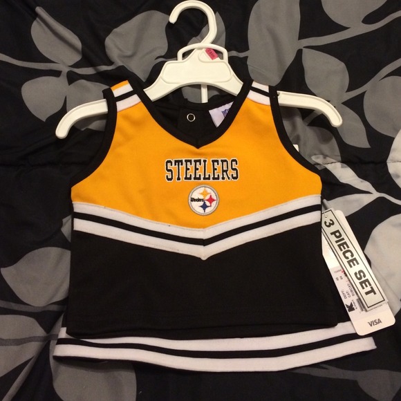 12 month steelers skirt set