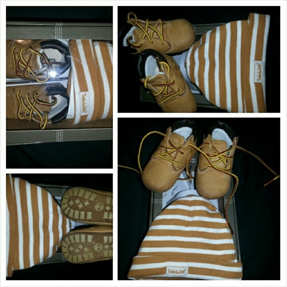 Baby Timberland booties - Picture 1 of 3