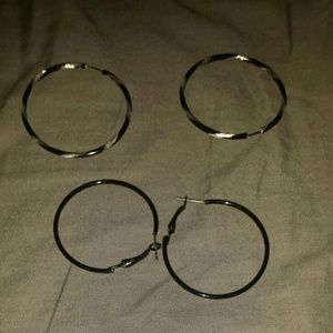 Hoop earrings