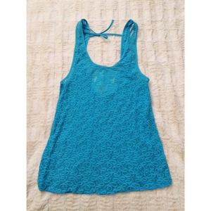 Turquoise Lace Victoria's Secret Cover up
