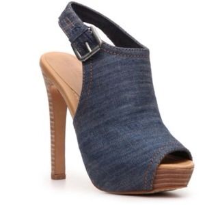 True religion samantha slingback sandals