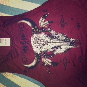 Charlotte Russe bull shirt