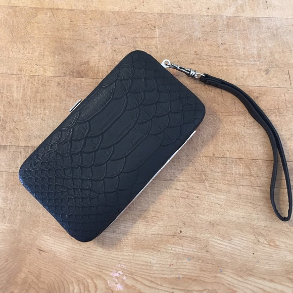 Black wallet/clutch