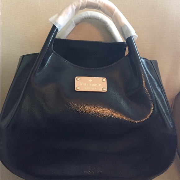 Kate Spade Fulton Street Black handbag / purse NWT