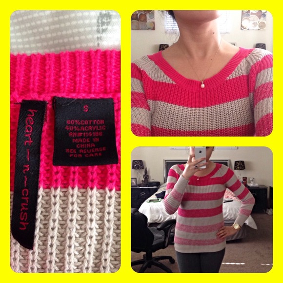 Pink Ombr? Sweater - Picture 4 of 4