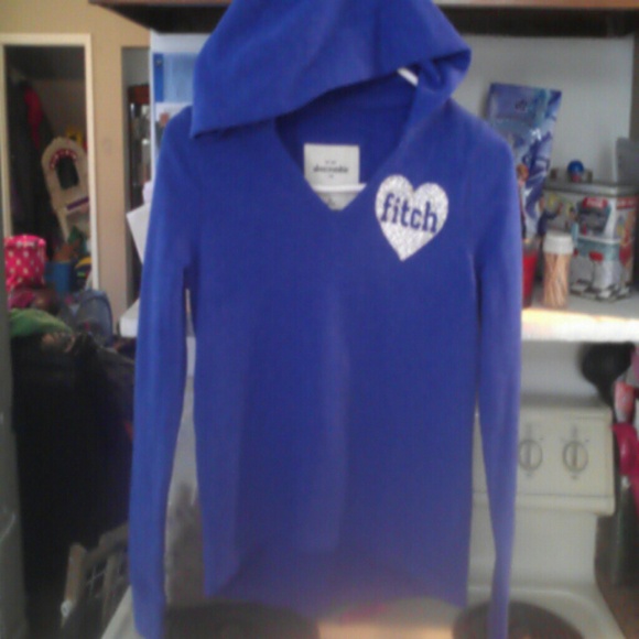 Abercrombie Long sleeve hooded shirt.