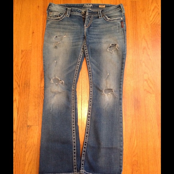 Silver pioneer jeans size 30/31