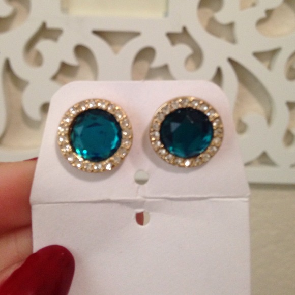 Emerald and Diamond Earrings