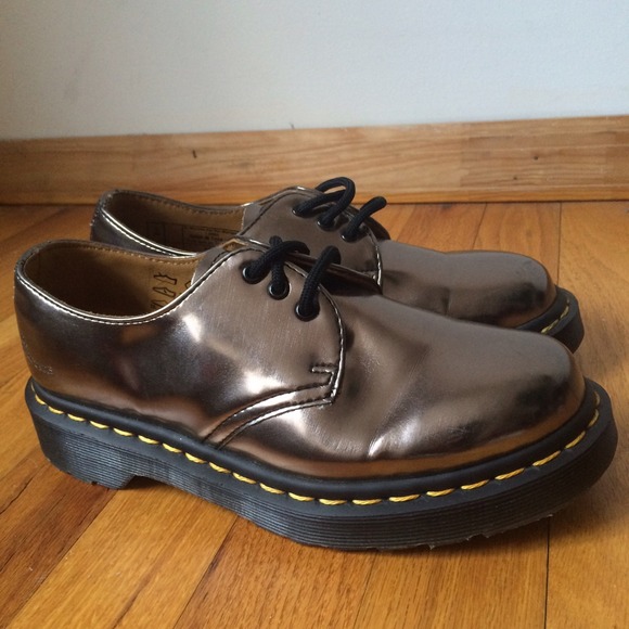 Limited Edition Pewter Dr. marten 3 Eye Shoe.