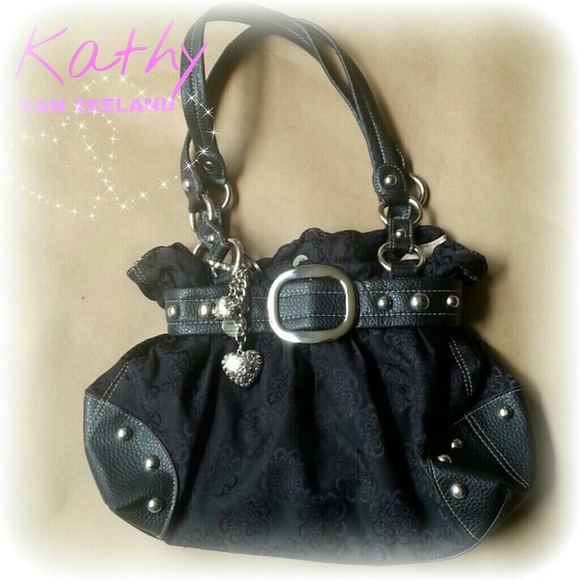 SOLD IN BUNDLE!!!!!!Black Kathy Van Zeeland Purse!