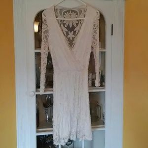 Off white, lace dress