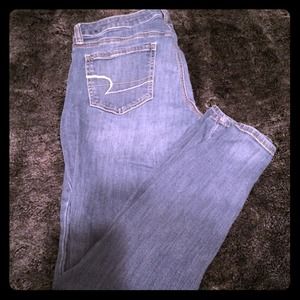 12 regular American eagle jegging stretch