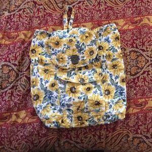 Floral backpack