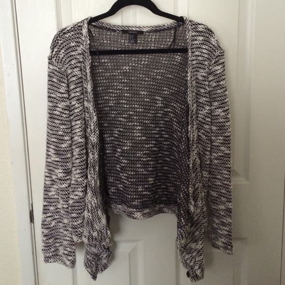 Black and White Cardigan