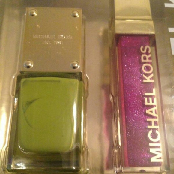 Michael kors nail polish and lip gloss