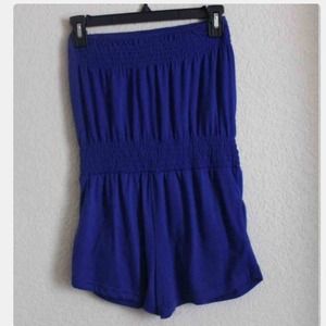 BLUE ROMPER