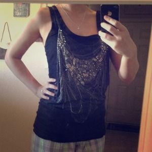 Gorgeous miss me shirt size size medium