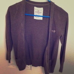 Brown Hollister Pull Over Sweater