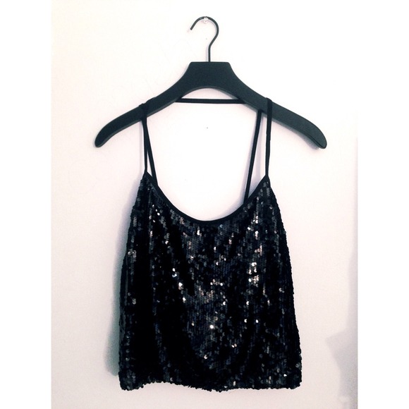 Nasty Gal Tops - Nasty Gal Sequin Top