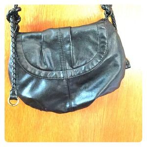H&M cross body black bag