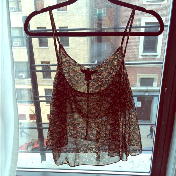 Flower Crop Top