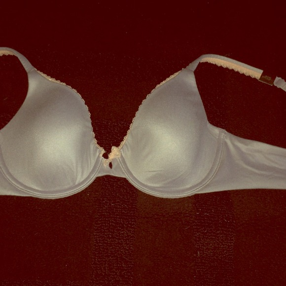 NWOT Grayish purple with pink lace VS bra